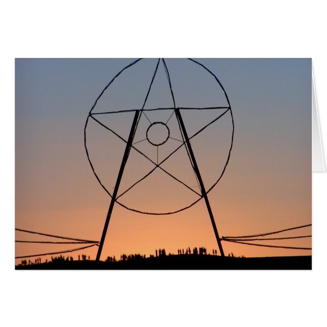 Eclipse Evening Star Card (Front Horizontal)