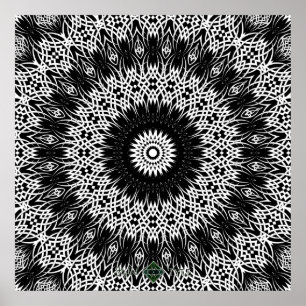Eclipse Mandala 2 Poster