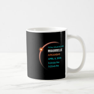 Eclipse Maumelle Arkansas Total Solar Eclipse 2024 Coffee Mug