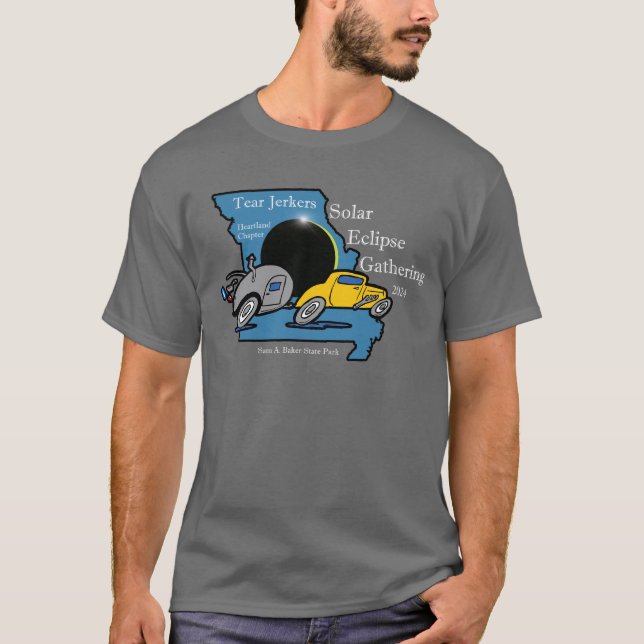 Eclipse Men's Short Sleeve Tee Shirt (Front)