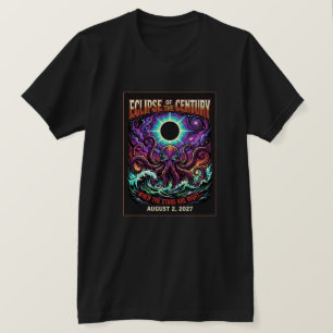 Eclipse Of The Century August 2,2027 Cthulhu T-Shirt