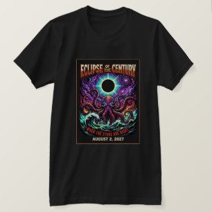 Eclipse Of The Century Cthulhu Lovecraft T-Shirt