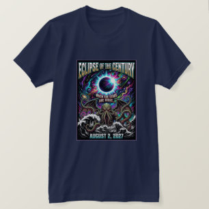 Eclipse Of The Century Cthulhu Lovecraft T-Shirt