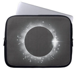 Eclipse of the sun laptop sleeve