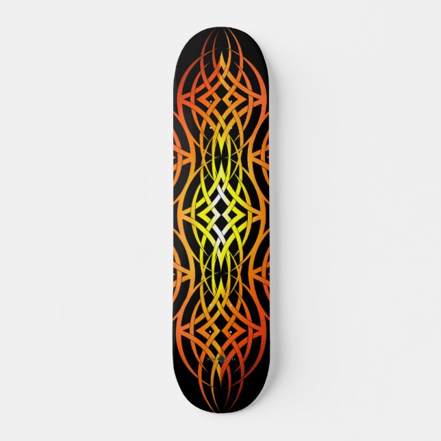 Eclipse Triad ( Glow Shading ) Skateboard (Front)