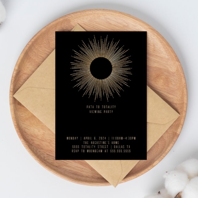 Eclipse Viewing Party Invitation (Creator Uploaded)