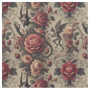 Eclipsed Grace – Gothic Victorian Classic Tile Fabric