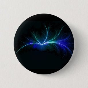 eclipseing light 6 cm round badge