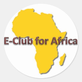 Eclub for Africa sticker