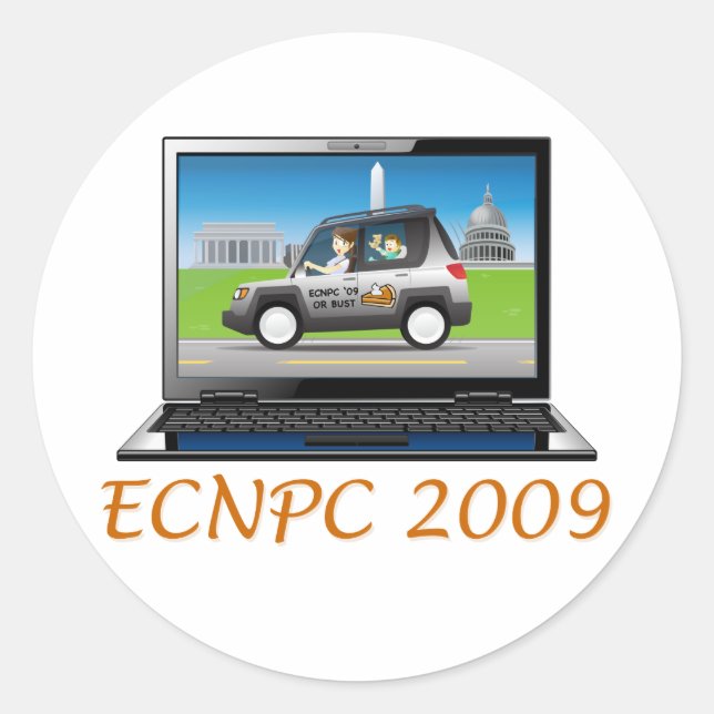 ECNPC 2009 sticker (Front)