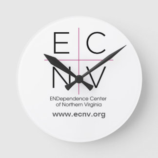 ECNV Round Clock