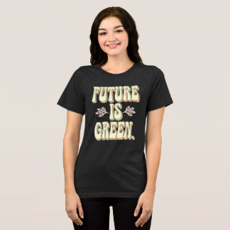 Eco-Activist Minimalism Tri-Blend Shirt