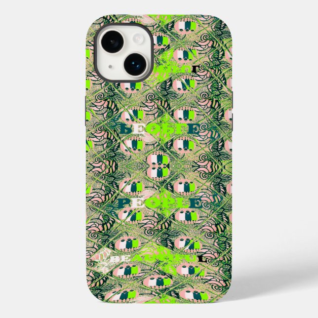 Eco Africa Motif – Nature-Inspired African Art Case-Mate iPhone Case (Back)