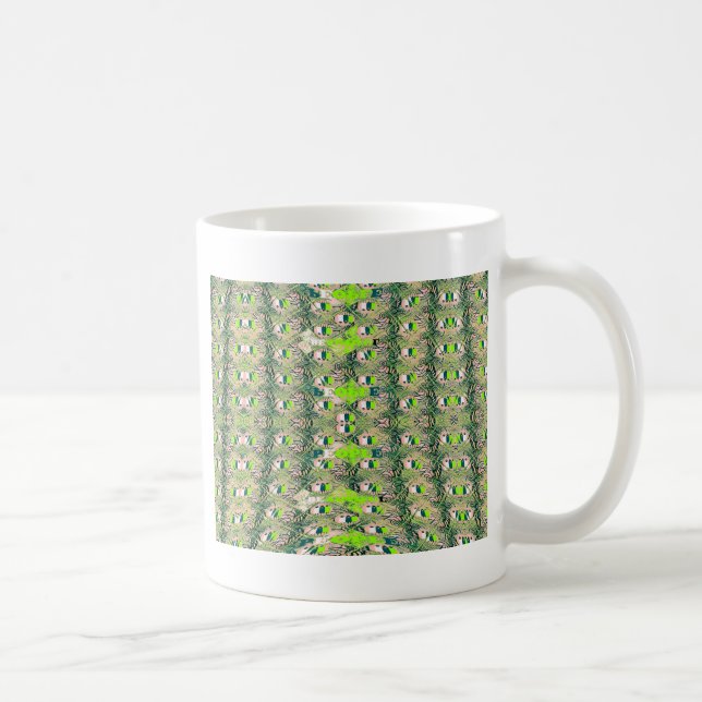 Eco Africa Motif – Nature-Inspired African Art Coffee Mug (Right)