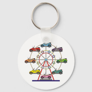 Eco Car Ferris Wheel Key Ring