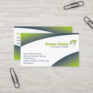 Eco-cleaning Business Card