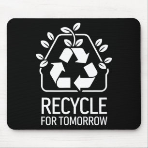 Eco-conscious Nature Lover Earth Day Recycle Mouse Mat