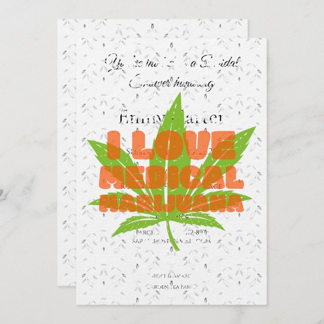 Eco Design | Bold Wellness Poster for Impact Invitation (Front/Back)