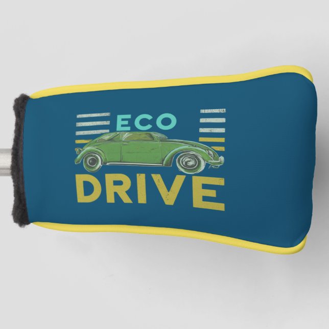 Eco Drive  Golf Head Cover (Front)