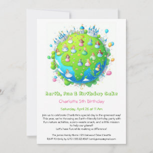 Eco-Friendly Birthday Invitation