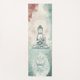 Eco-Friendly Buddha Yoga Mat for Yogis and Meditat