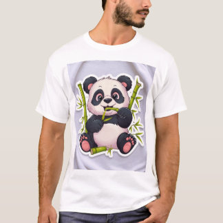 Eco-Friendly Cute Panda T-Shirt – Adorable Wildlif