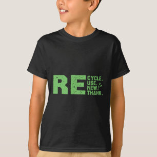 Eco-friendly Design Recycle T-Shirt