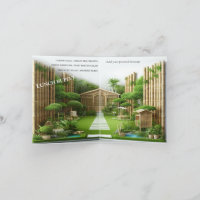 Eco-friendly Gardens and Buildings in Harmony 