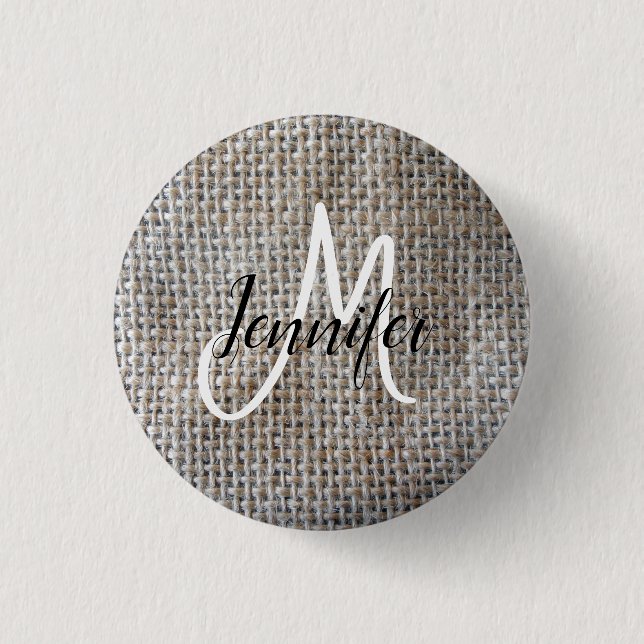 Eco friendly Grey Wool for good look Cotton Fabric 3 Cm Round Badge (Front)