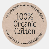 Eco Friendly Kraft 100% Cotton