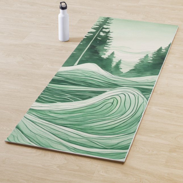 Eco-Friendly Non-Slip Yoga Mat – Perfect for All F (In Situ)
