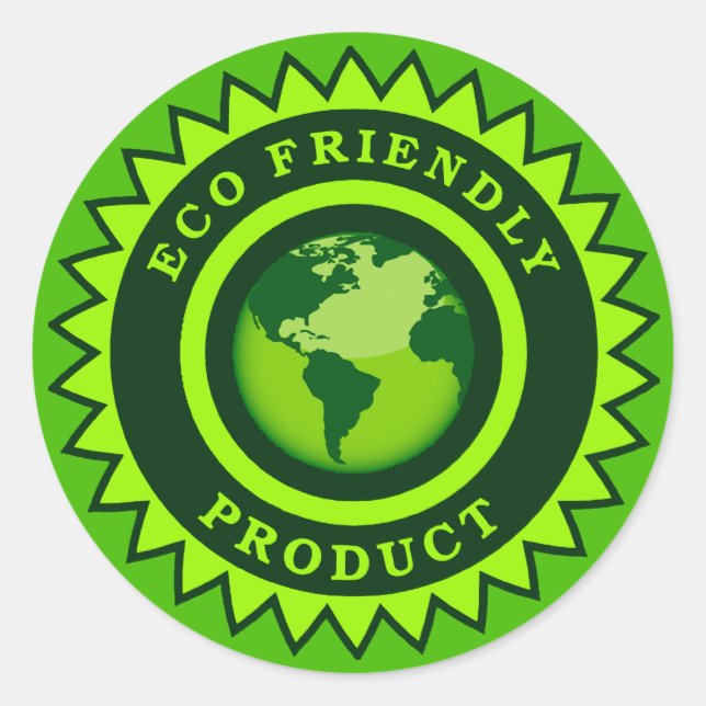 Eco Friendly Product Label (Front)