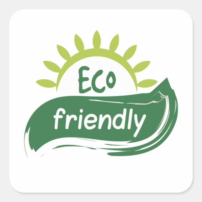Eco Friendly Product Label (Front)