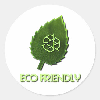 Eco Friendly Sticker