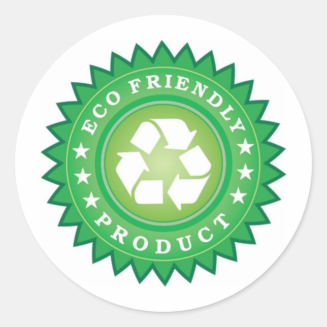 Eco Friendly sticker (Front)