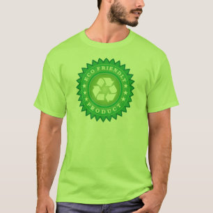 Eco Friendly Sticker T-Shirt