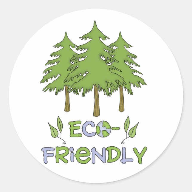 Eco Friendly Stickers (Front)