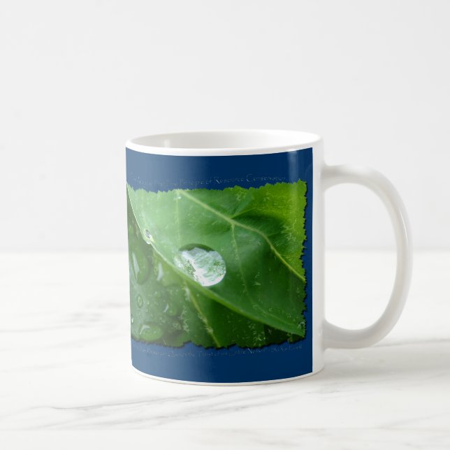 ECO FRIENDLY WATER CONSERVATION Gifts & Gear Coffee Mug (Right)