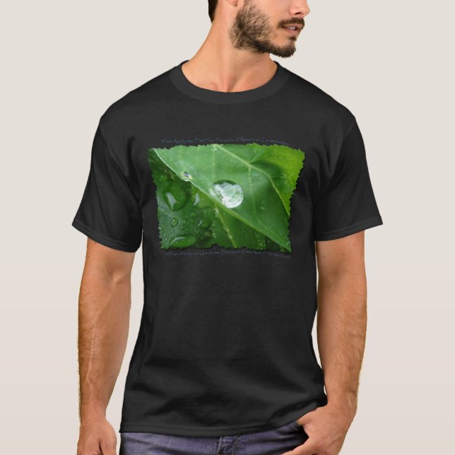 ECO FRIENDLY WATER CONSERVATION Gifts & Gear T-Shirt (Front)