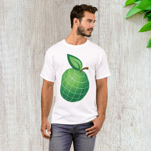Eco Globe Fruit Green Earth Leaf Sphere  T-Shirt