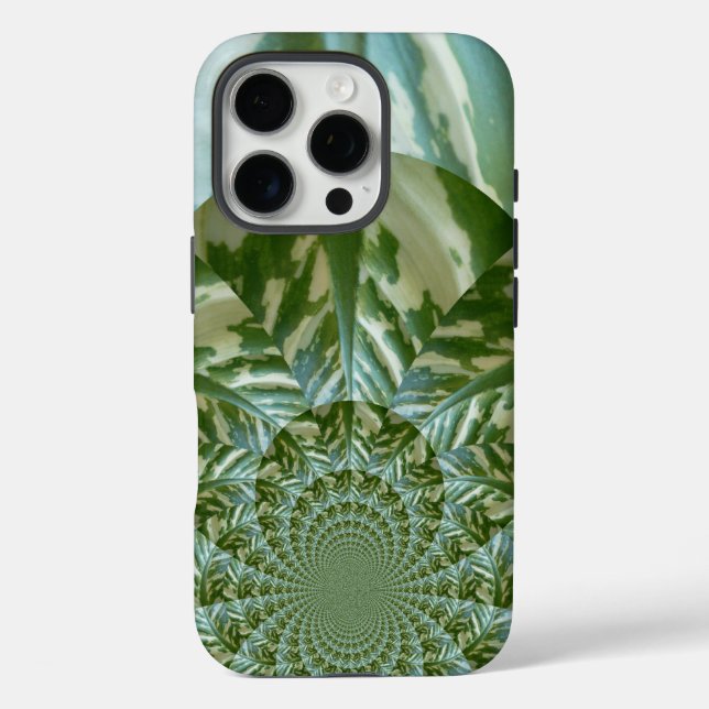 Eco Green Camo Kaleidoscope | Sustainable Vision  Case-Mate iPhone Case (Back)
