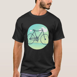 Eco Green Cycling Bicycle Outdoor Vibes Bike T-Shirt