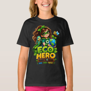 Eco Hero Planet Protector Kids T-Shirt
