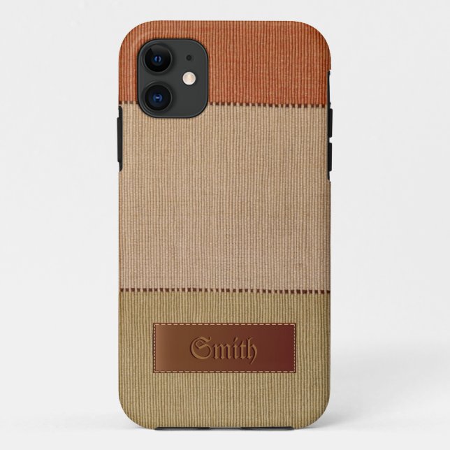Eco Organic Natural Fibre iPhone 5 Case (Back)
