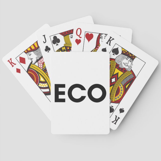 eco playing cards (Back)
