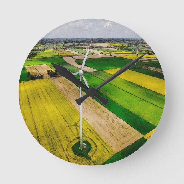 Eco Round Clock (Front)