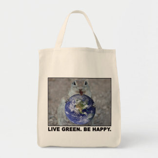 Eco-Squirrel Tote Bag