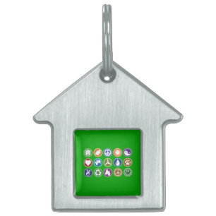 Eco Symbols Pet ID Tag