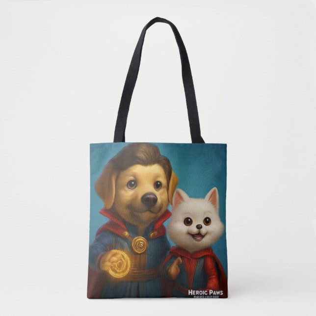 eco tote, reusable bag, fabric tote, sustainable f tote bag (Front)