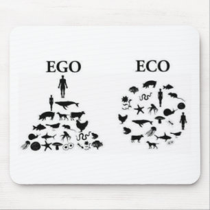 Eco vs Ego Mouse Mat